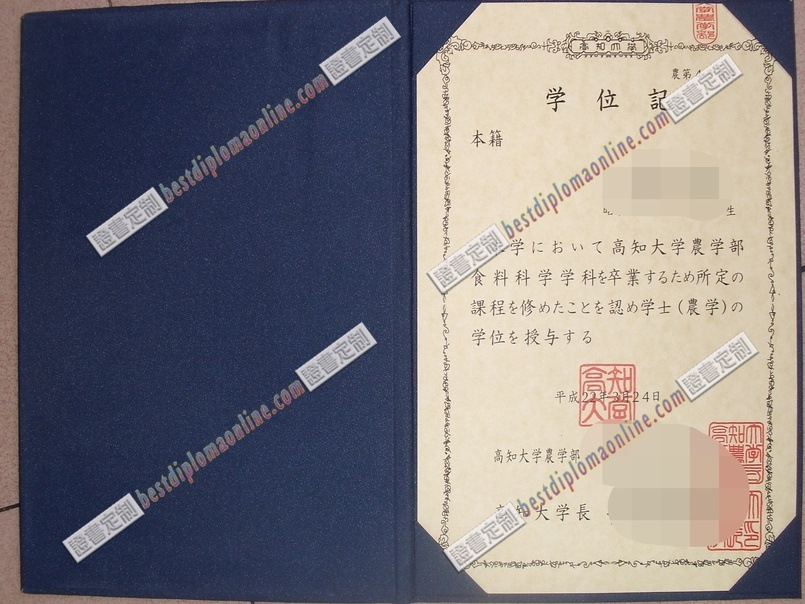 精仿高知大学毕业证订购：轻松提升学历背景